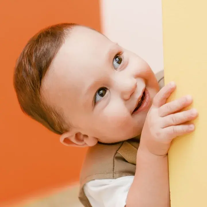 baby smiling