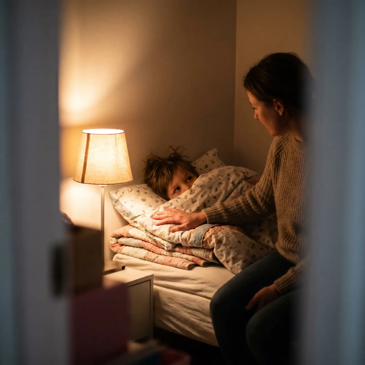 Bedtime anxiety support