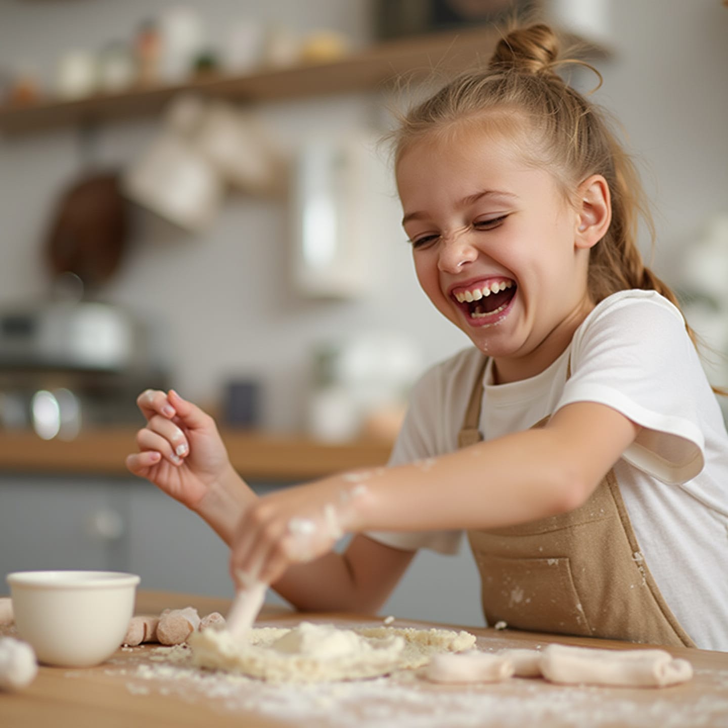 Child learning from mistakes