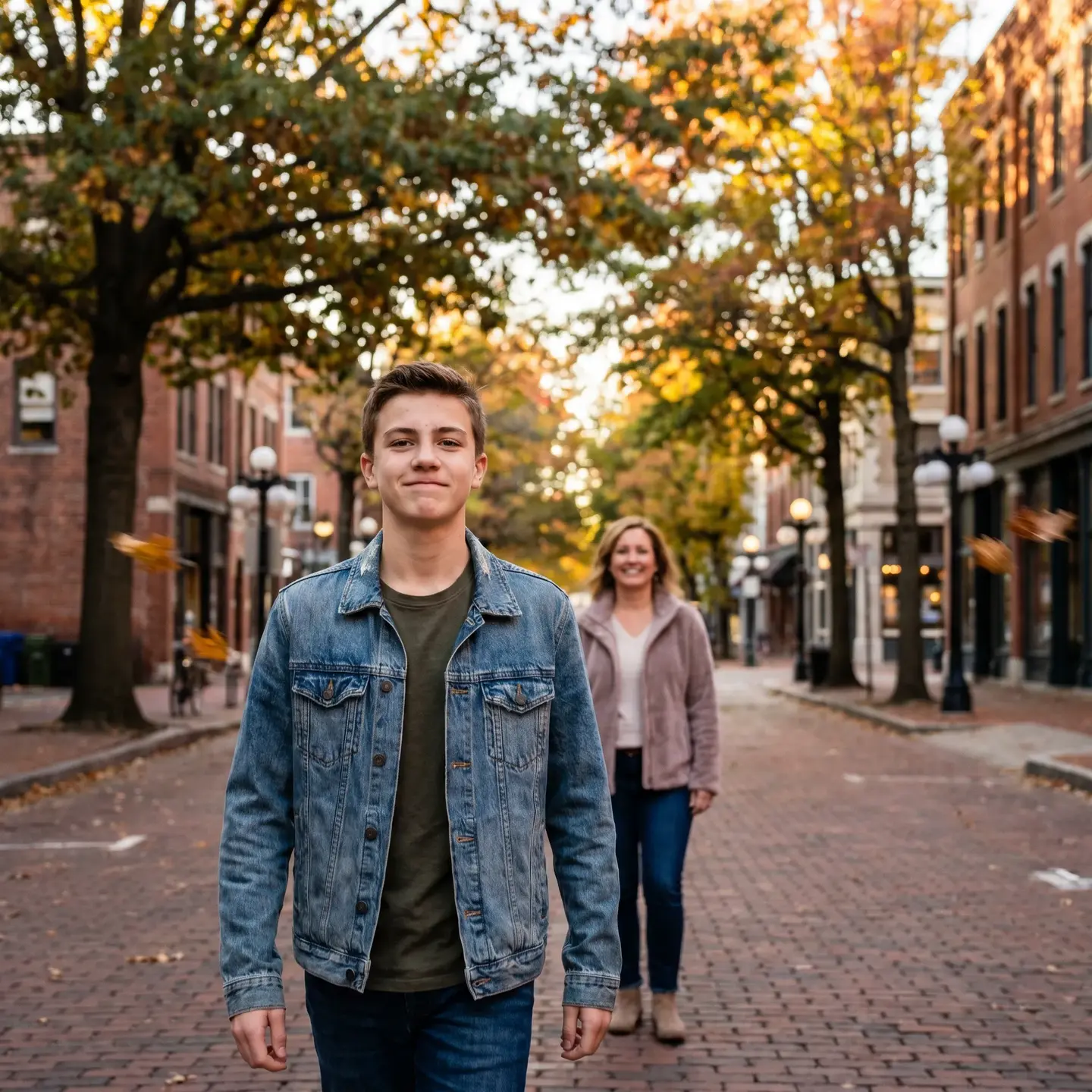 Teen independence walk