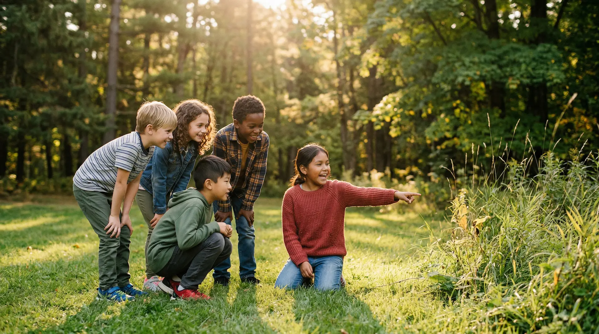 unplugged canada children playing
