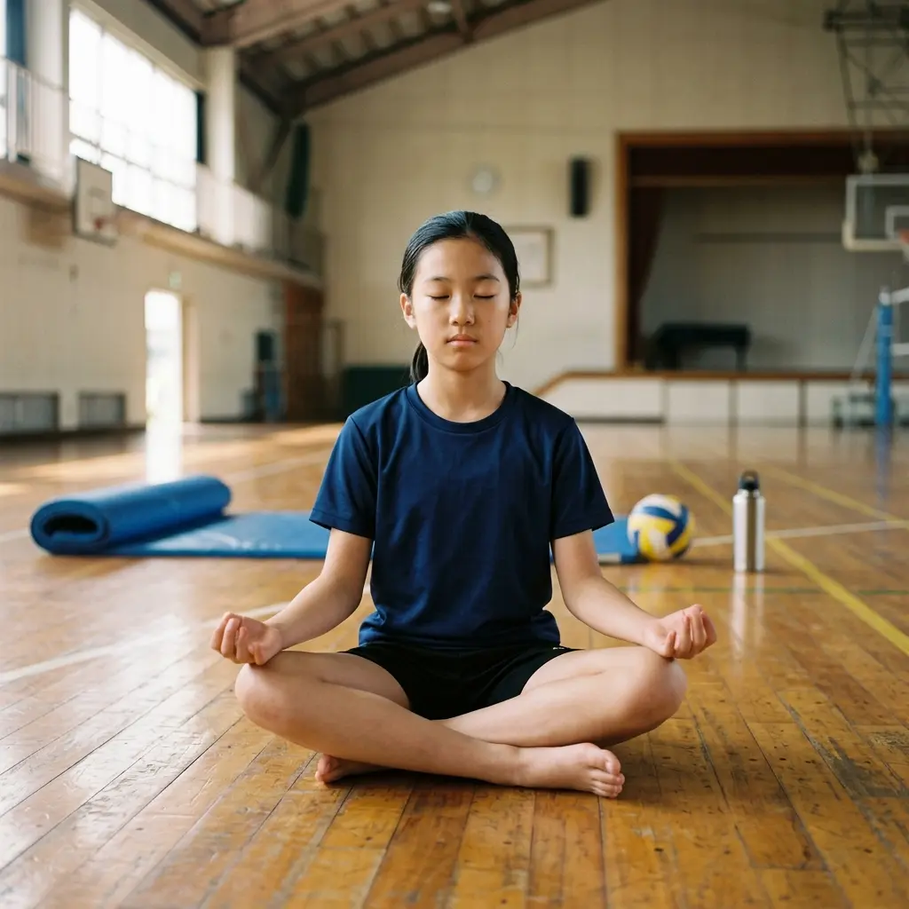young athlete visualization technique
